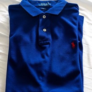 Medium Navy Blue Ralph Lauren Polo Tee
